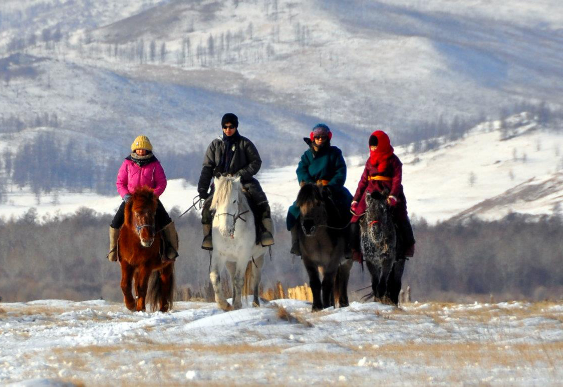 冬のモンゴル体験　